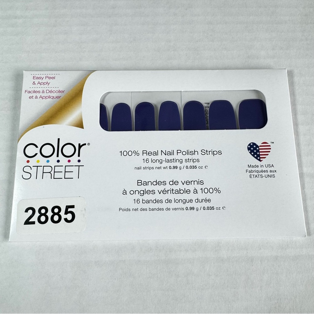 *Retired* Color Street: Sleep Tight | Deep Indigo Purple Blue Fall Summer Spring - Picture 3 of 13